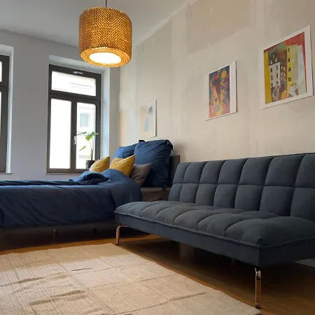 Appartement Stilvoller Altbau Mit Balkon - 10 Min To Center à Leipzig Extérieur photo